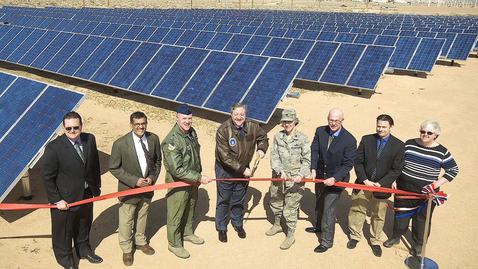 Edward Air Force Base Solar Installation Borrego Solar